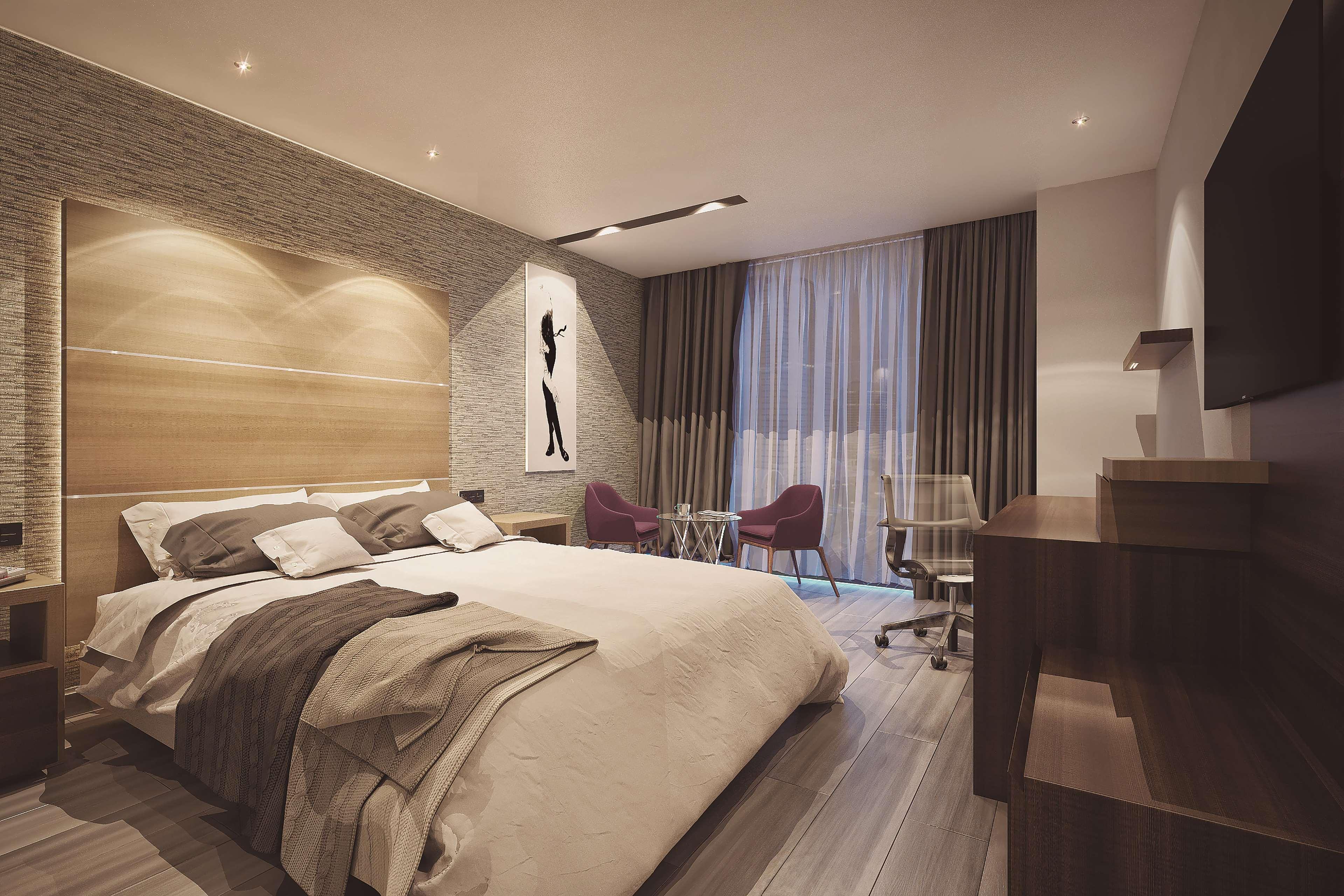 Camino Real Fashion Drive Monterrey Otel San Pedro Garza Garcia Dış mekan fotoğraf A bedroom