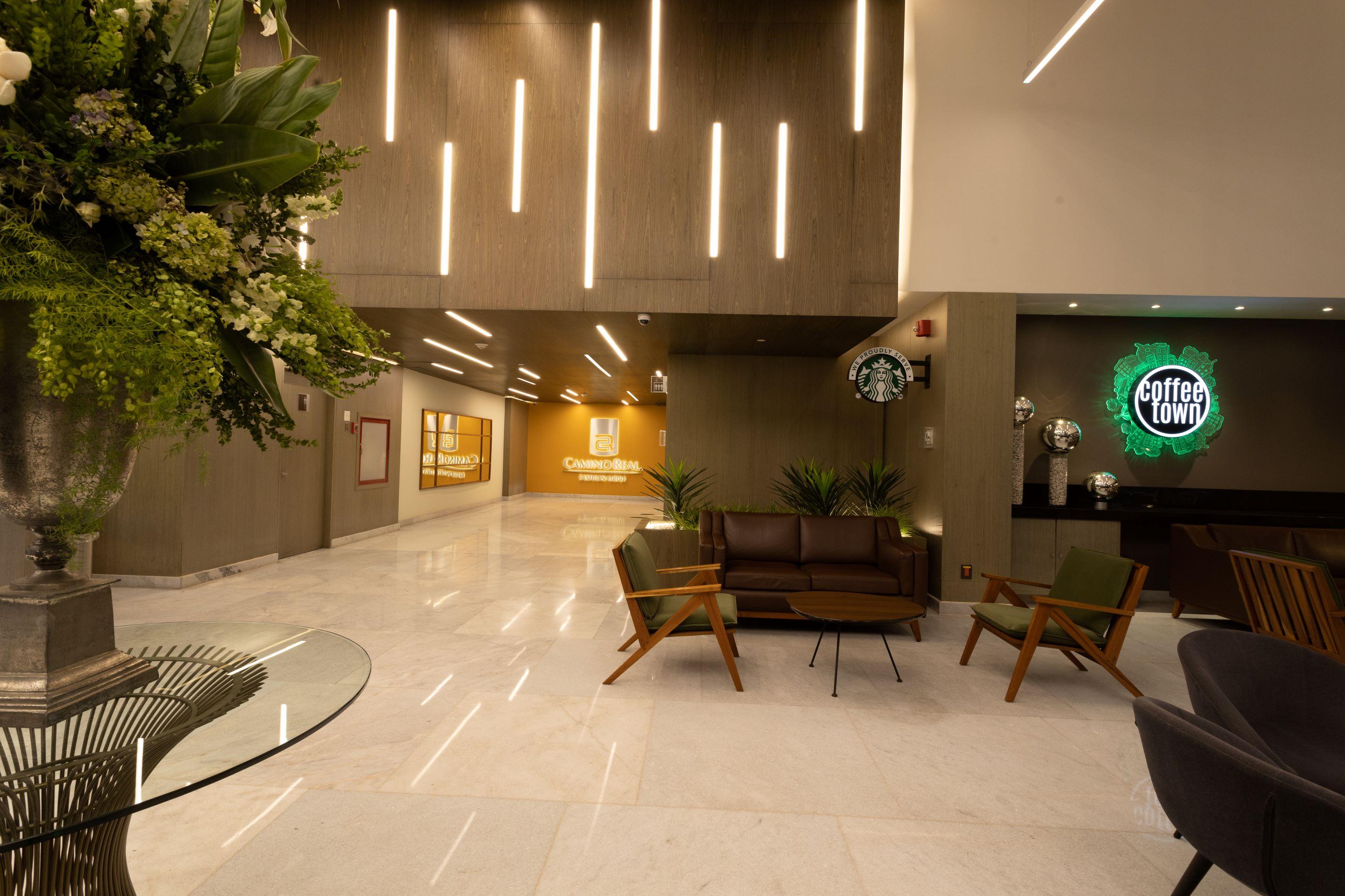 Camino Real Fashion Drive Monterrey Otel San Pedro Garza Garcia Dış mekan fotoğraf The lobby of the Center for the Arts